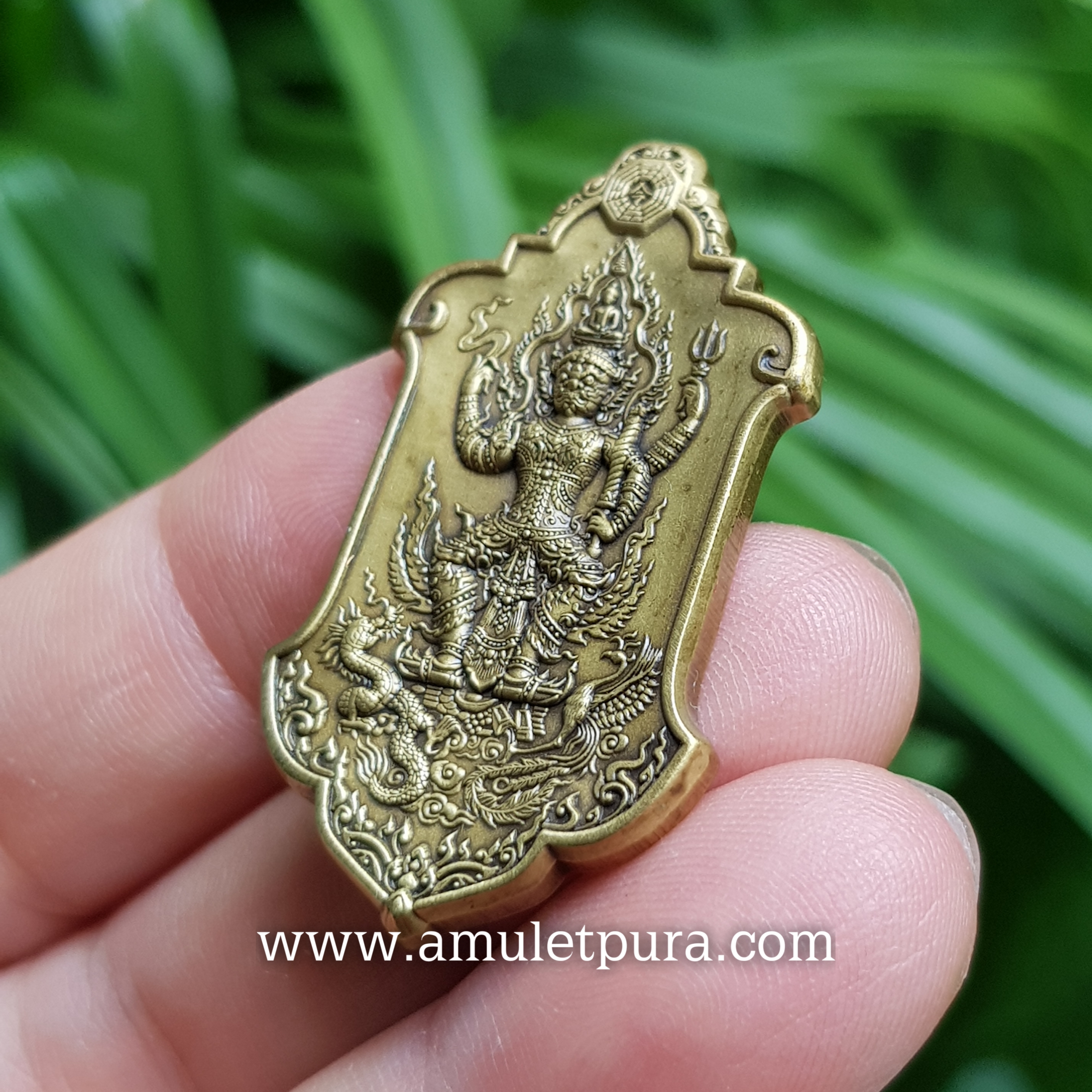 ท้าวเวสสุวรรณ(กรรมการ ทองระฆังซาติน)รุ่นเศรษฐีทวีทรัพย์ ครูบาศักดิ์สิทธิ์ ปี63 วัดกู่เสือ จ.เชียงใหม่(มีโค้ด หมายเลข42)