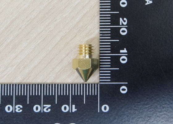 0.3mm Brass nozzle Print head Mk8