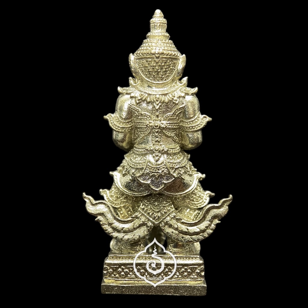 ท้าวเวสสุวรรณ (เนื้ออาปาก้า) รุ่นยกฐานะ ทองนำโชค ปี64 หลวงพ่อทอง วัดบ้านไร่ จ.นครราชสีมา (มีโค้ด หมายเลข894)