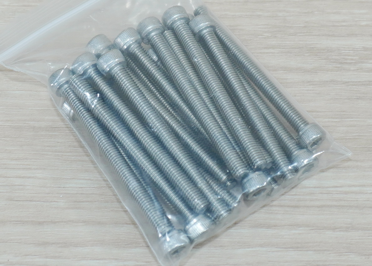 สกรูหัวจมสแตนเลส 304 Screw M5 ยาว 55mm (20ตัว/ถุง)