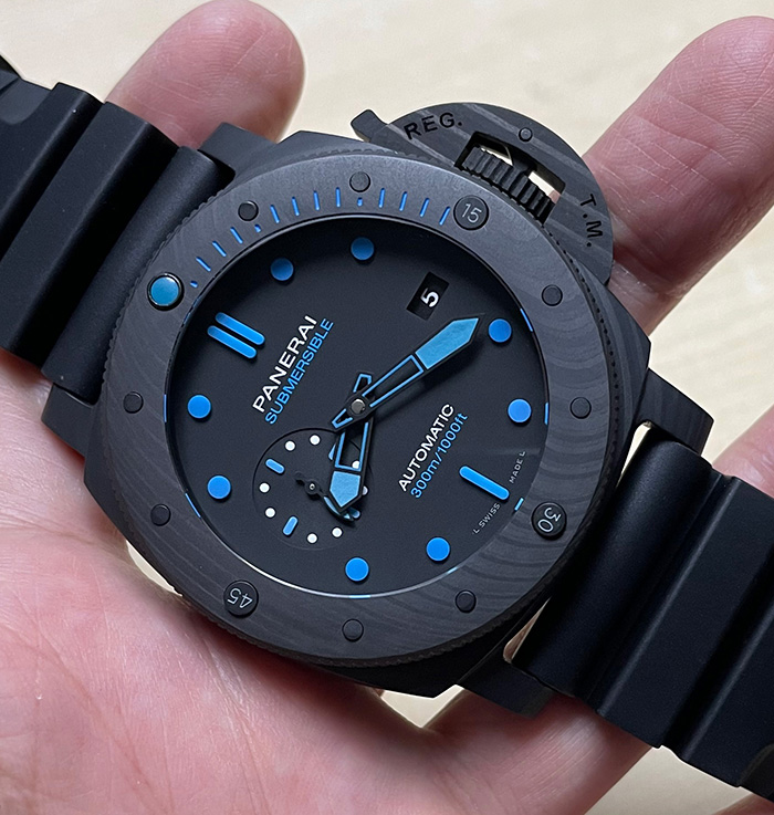PAM1616 VSF PANERAI CARBOTECH 47MM 3 DAYS