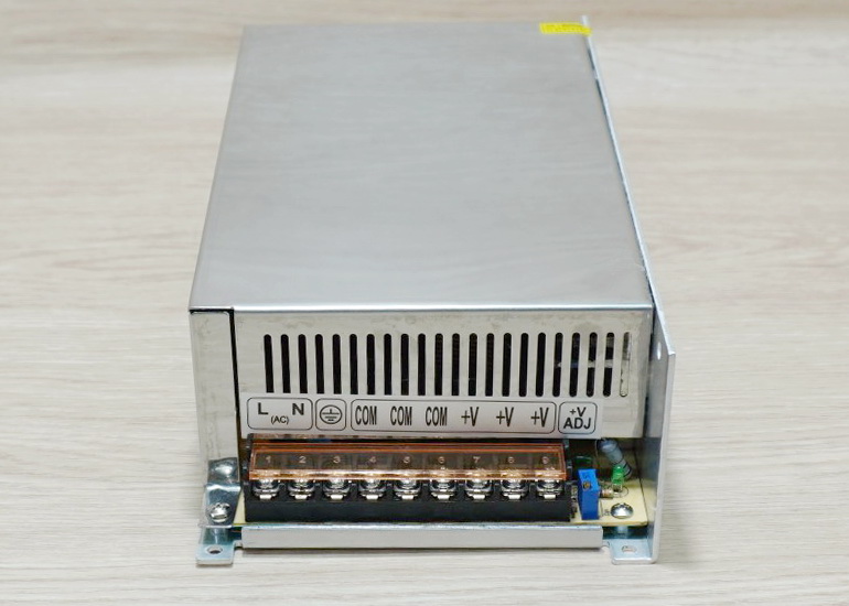 48V-10A-480W DC Switching Power Supply (S-500-48) + Fan Automatic