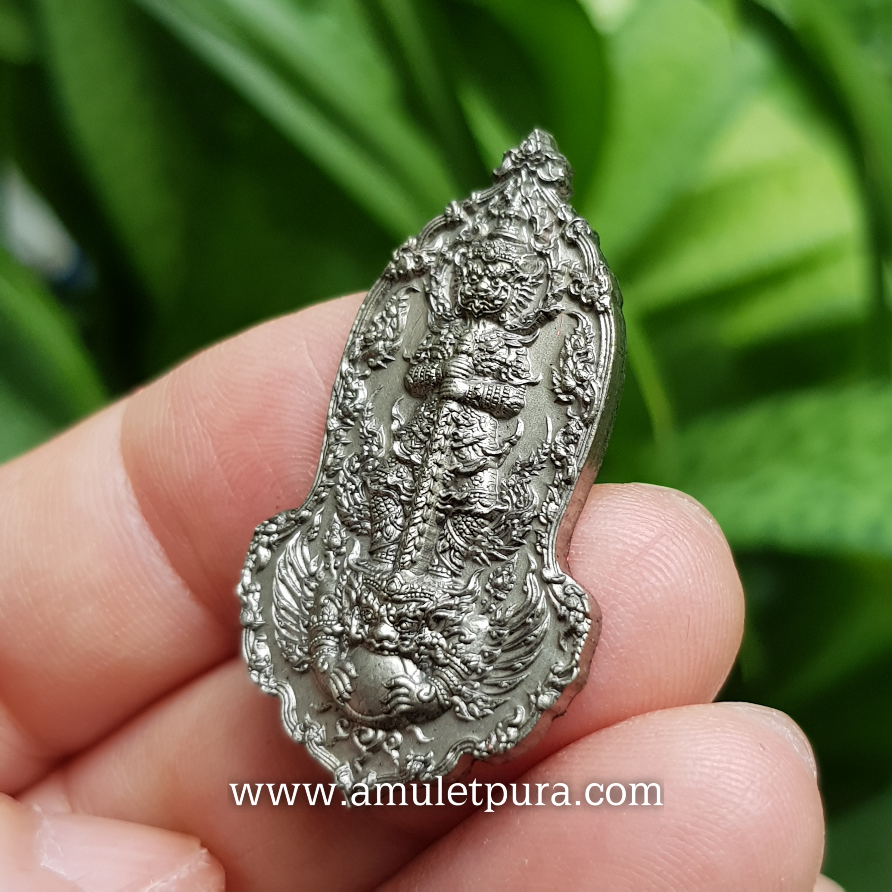 ท้าวเวสสุวรรณลาภ (อัลปาก้าซาติน) รุ่นยักษ์รวยทันใจ ปี63 วัดพระธาตุจอมหงส์ จ.เชียงราย (มีโค้ด หมายเลข80)