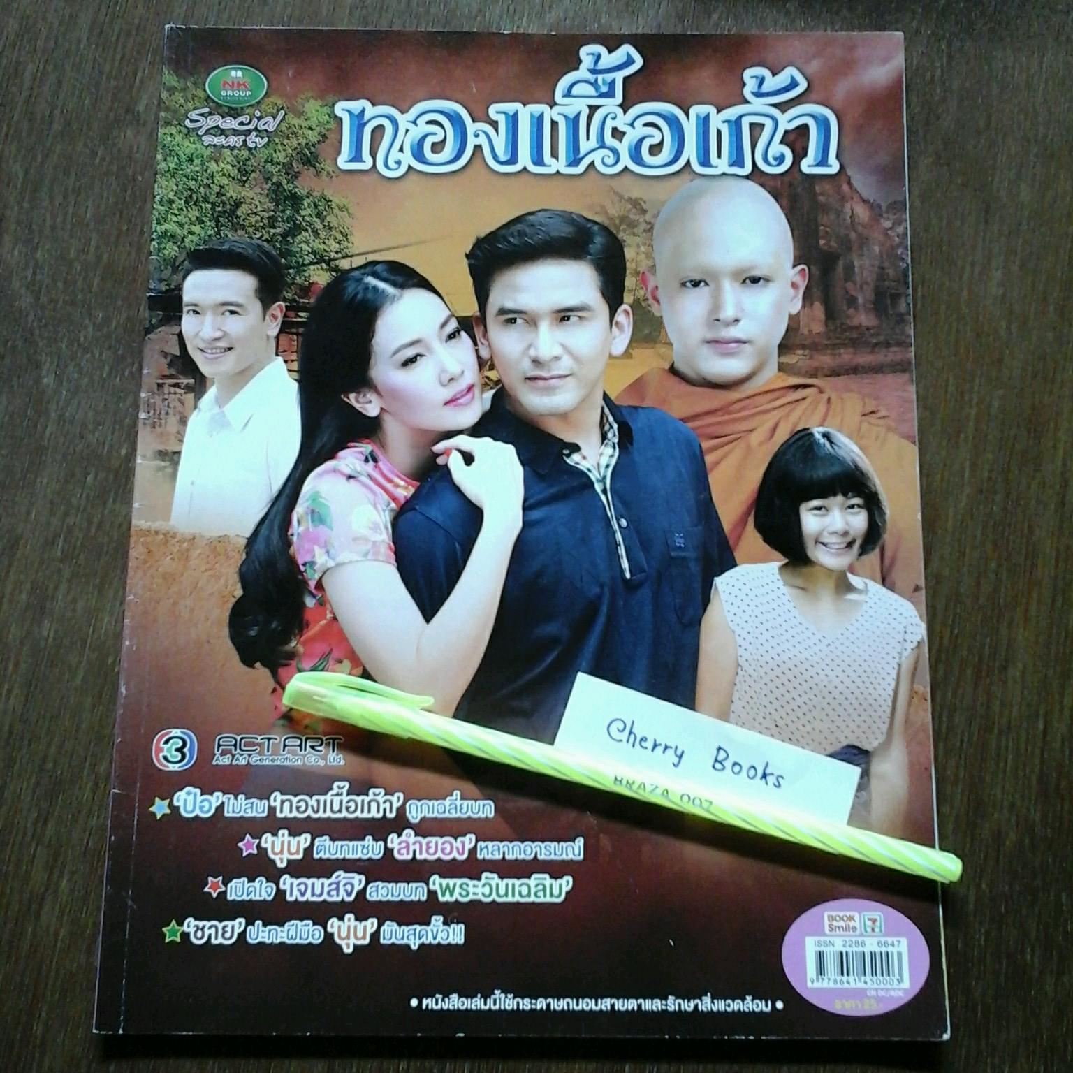 หนังสือเรื่องย่อละคร ทองเนื้อเก้า