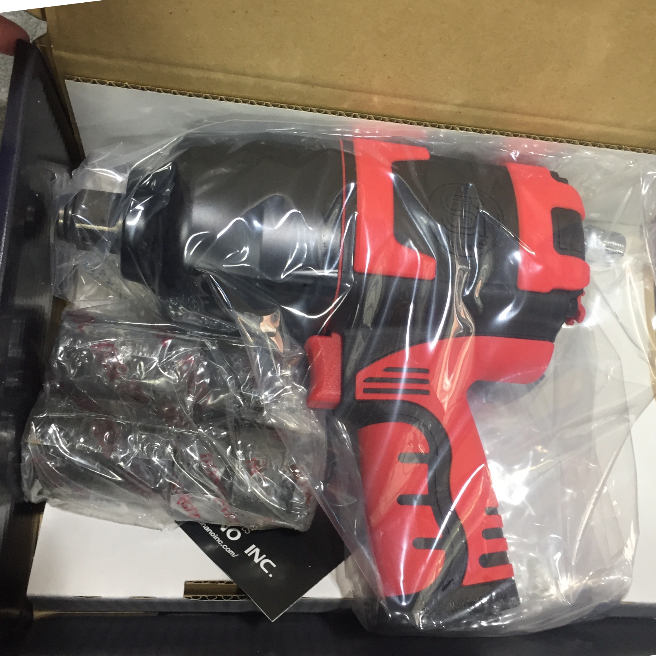 Shinano รุ่น SI-1550 บ็อกลม 3/4" รุ่นปืน Twin Hammer ญี่ปุ่น IMPACT WRENCHES