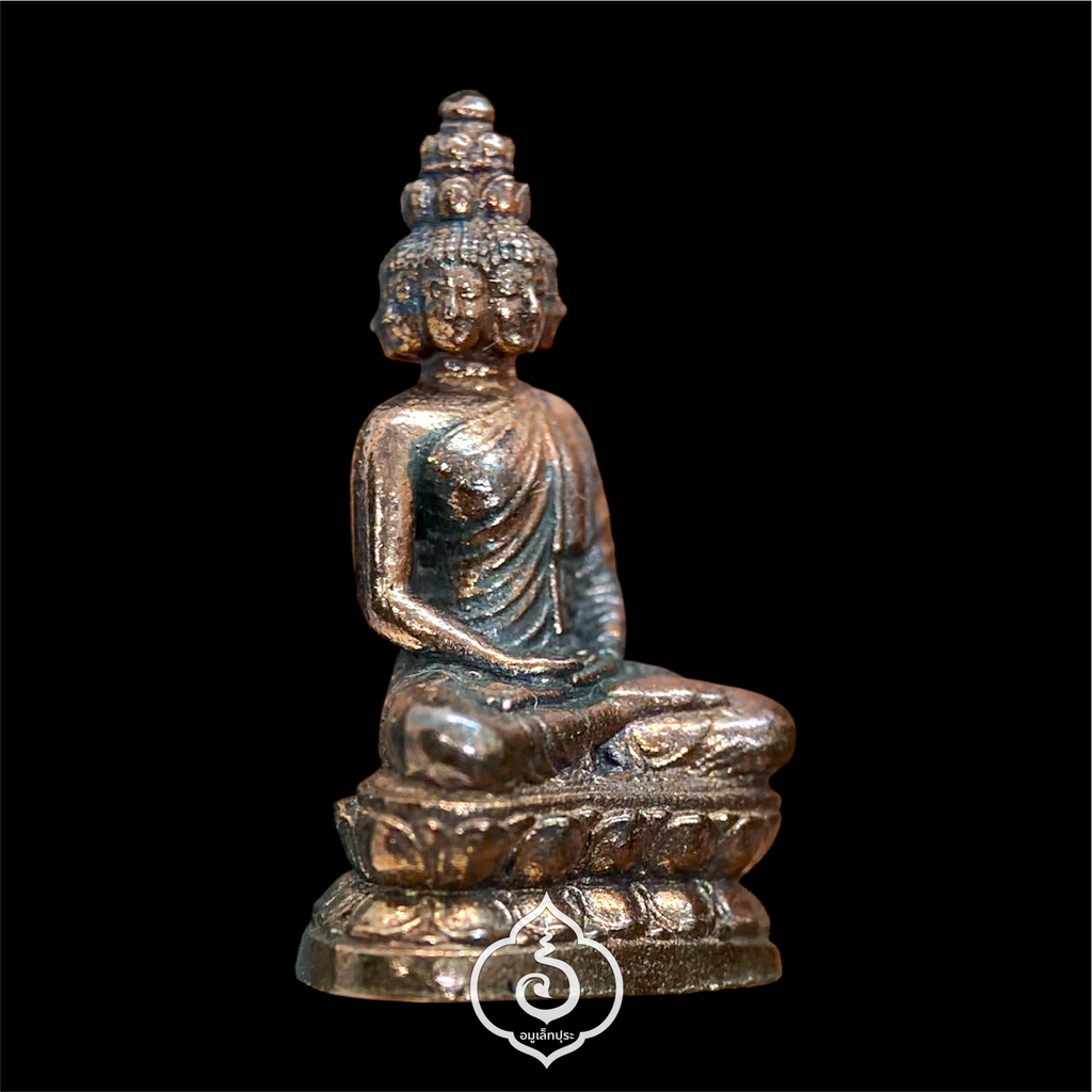 พระมหาเศรษฐีนวโกฏิ (พิมพ์เล็ก เนื้อนวะโลหะ) พิธีเสาร์ 5 มหาเศรษฐี ปี53 วัดสระเกศ และวัดไตรมิตร อ.ลักษณ์ เรขานิเทศ (ใต้ฐาน ตอกโค้ด)