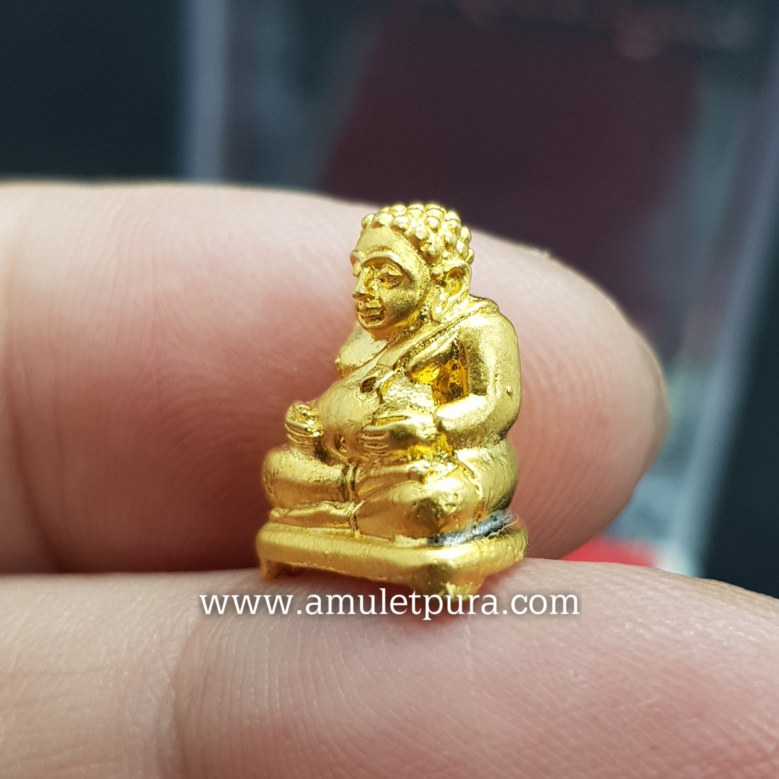 พระสังกัจจาย์มหาลาภ วัดเพชรสมุทรวรวิหาร จ.สมุทรสงคราม