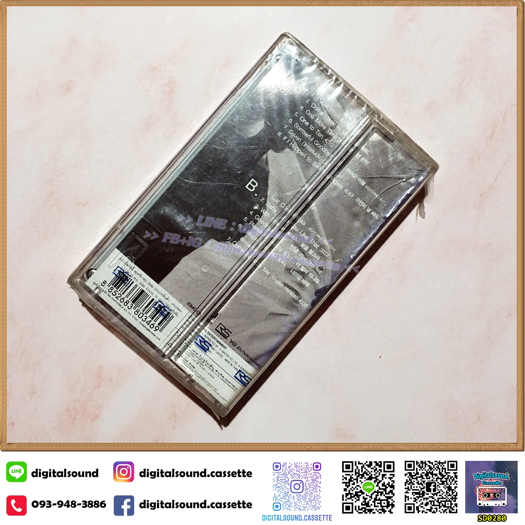 ⚠️ซีลมือหนึ่งกล่องแตก เทปคาสเซ็ท SEVEN อัลบั้ม just listen (come back to me)