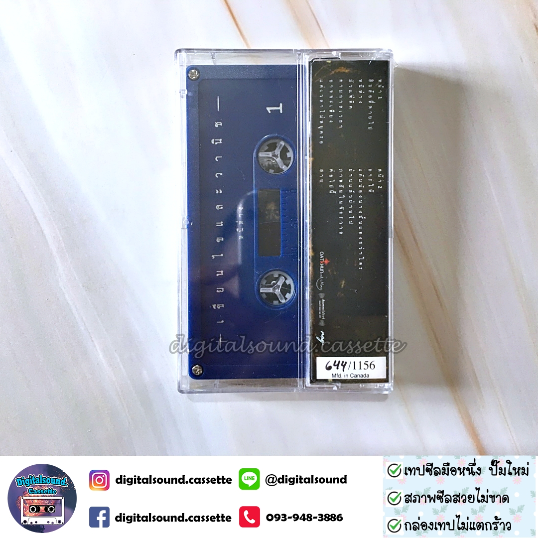 เทปเพลง เทปคาสเซ็ท เขียนไขและวานิช อัลบั้ม หนีห่าง (ซีลมือหนึ่ง)