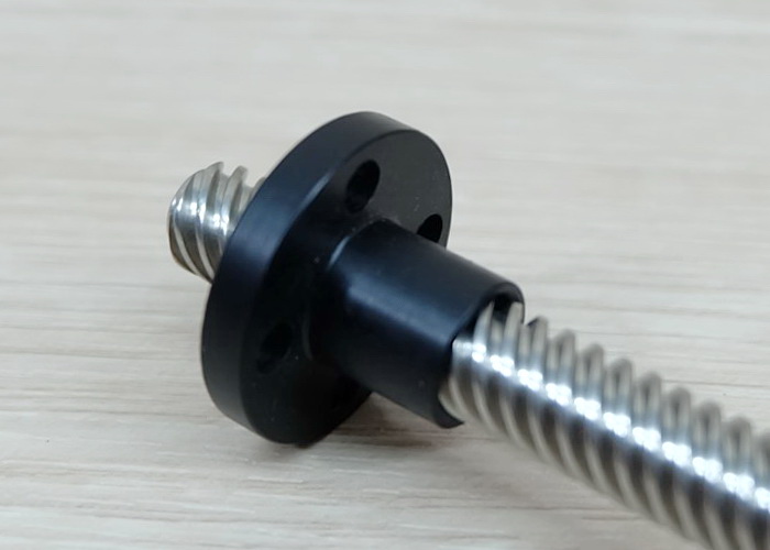 POM Nut for T8 Screw Lead 12mm (ลื่น,แรงเสียดทานต่ำ)