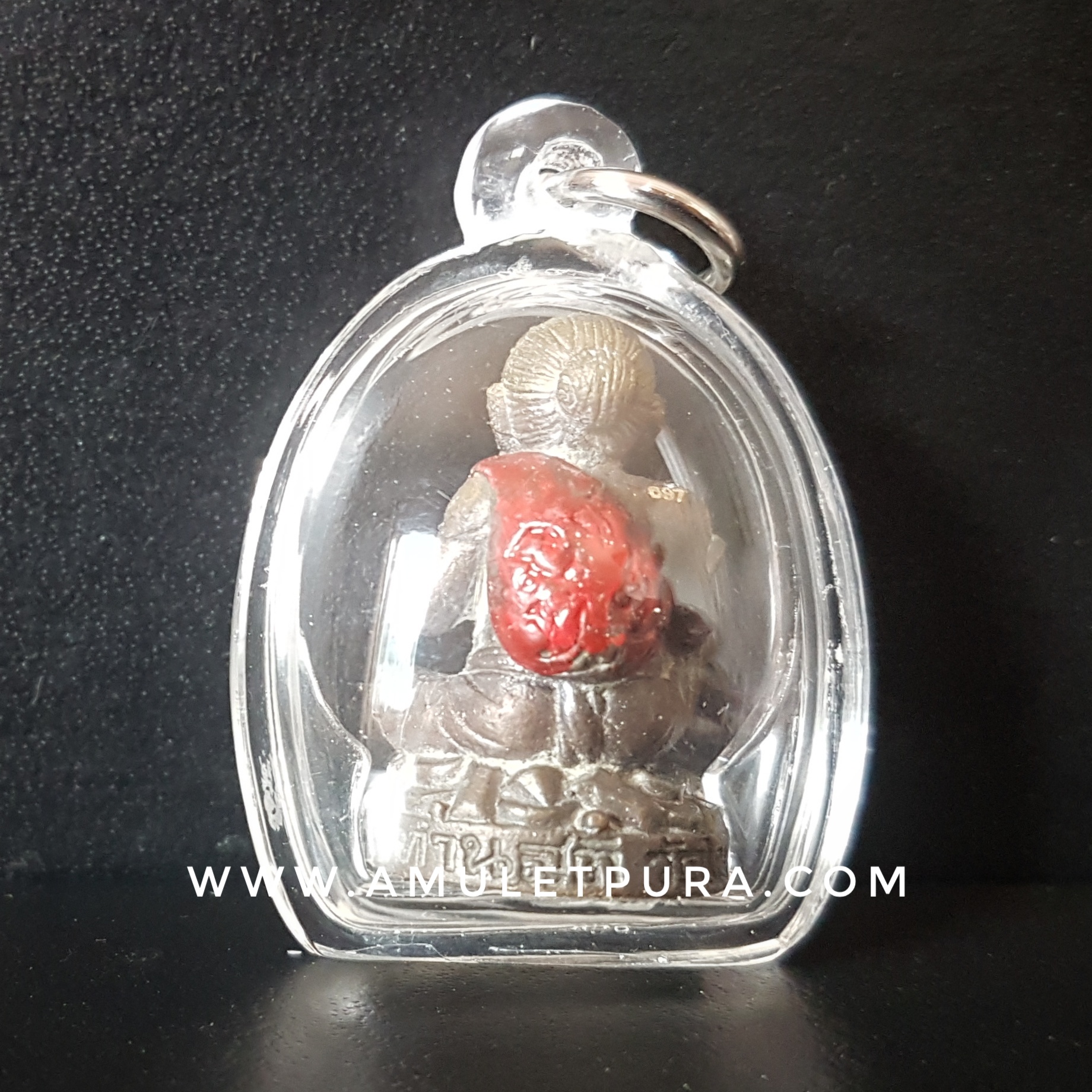 ตาเฒ่าชูชกย่ามแดง (เนื้อสัมฤทธิ์หล่อโบราณ) ปี53 พ่อท่านสูติ วัดถ้ำพระพุทธโกษีย์ (วัดในเตา) จ.ตรัง