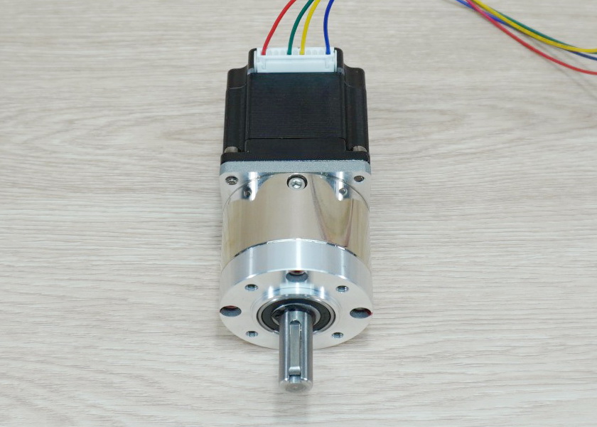 Nema23 แรงบิด 5.35N.m Shaft 12mm : Planetary Gearbox (4.25:1) + Stepper Motor (23HS5628-PG4.25)