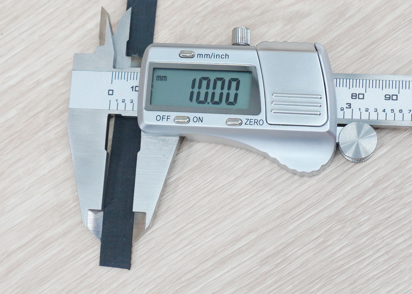 2GT-10mm Dustproof Neoprene Timing Belt Fiberglass Core สีดำ (ราคา/1เมตร)