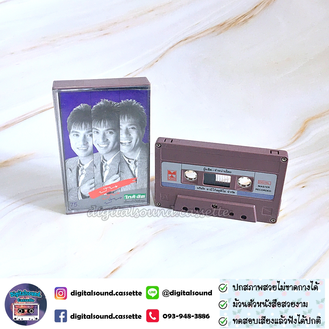 ขายเทปเพลง เทปคาสเซ็ท ปั่น ไพบูลย์เกียรติ เขียวแก้ว อัลบั้ม ปั่น ปั่น ปั่น