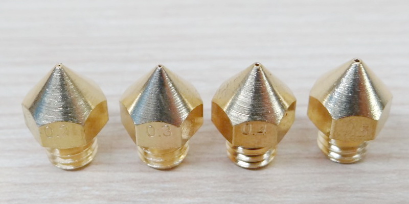0.3mm Brass nozzle Print head Mk8