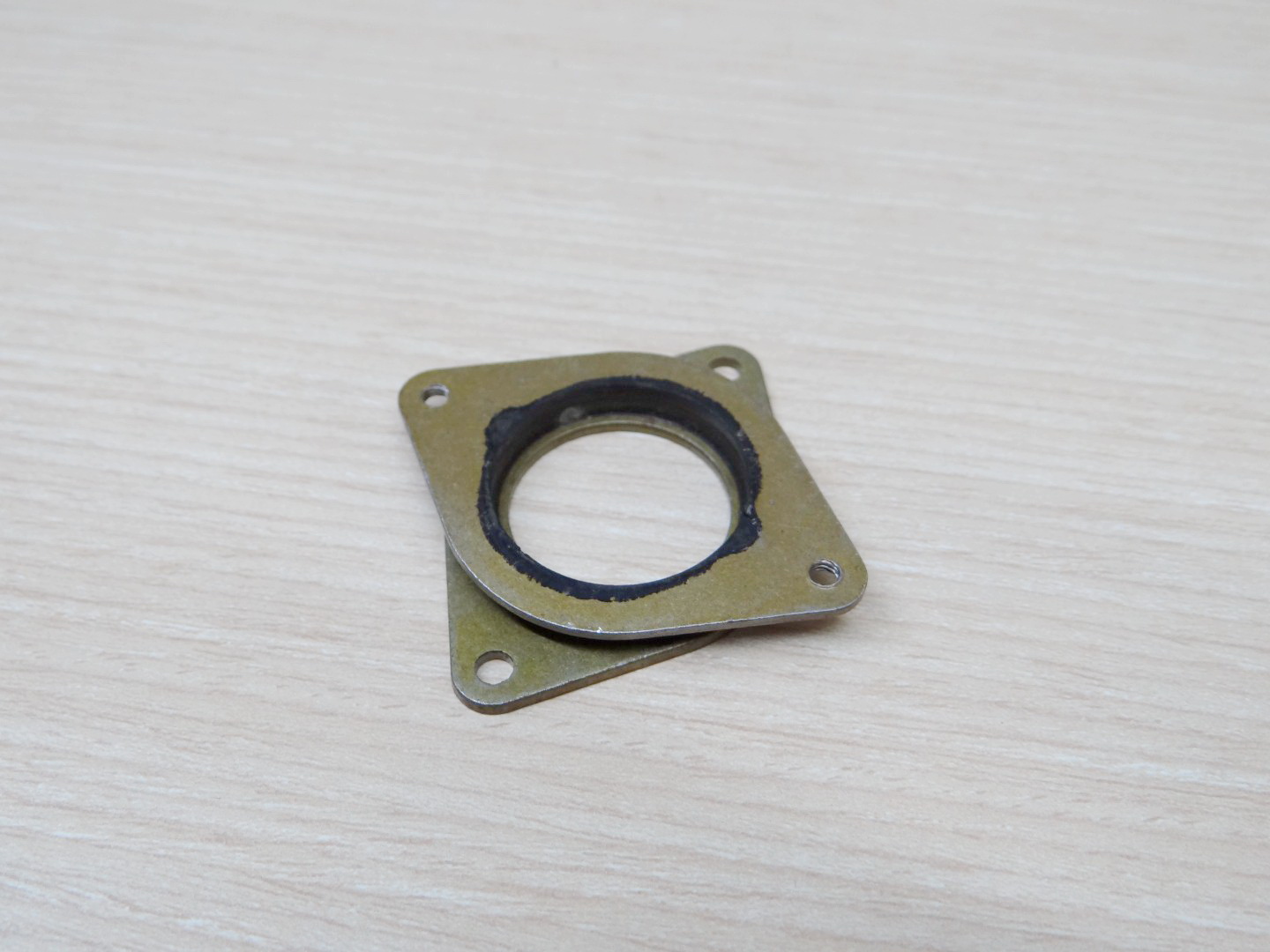 Nema17 Metal Rubber Dampers Mounts 51.7x51.6x6 mm Middle hole 23mm