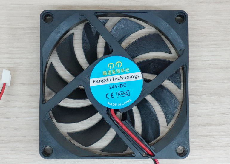 Fan 80 x 80 x 10mm DC 24V (Oil Bearing)