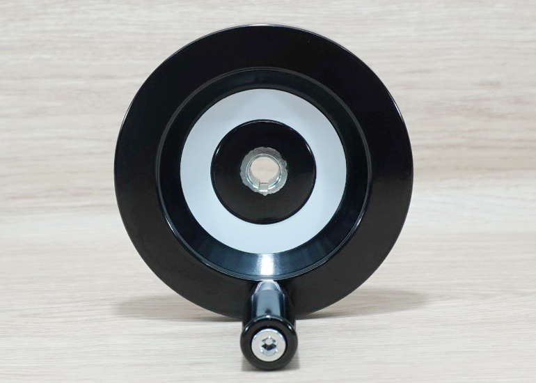 125mm Bakelite-Solid Handwheel Bore 12mm+Keyway 4mm