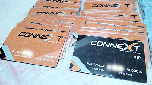 บัตรตัวอย่าง บัตรพนักงาน บัตรรายชื่อ เริ่มจำนวนน้อย