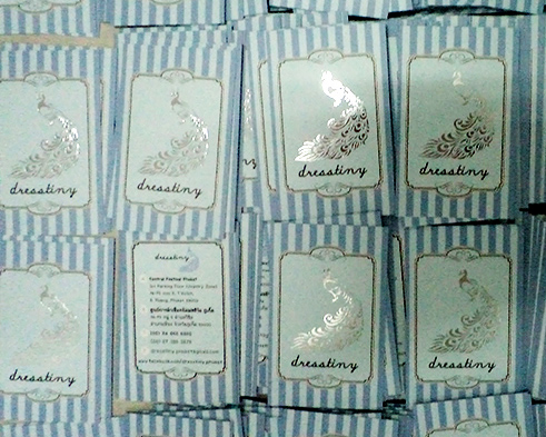 บัตรปั๊มฟอยล์เงิน บัตรสปอตจุดเคเงิน