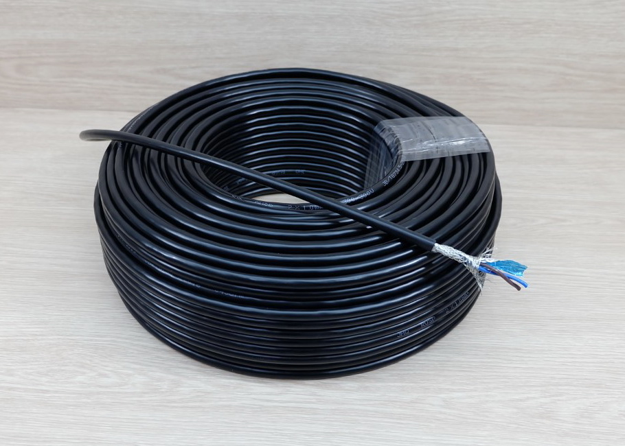 2 core X 1.0 mm² Shielded Wire RVSP Signal Line Shielded Twisted Pair (1m)