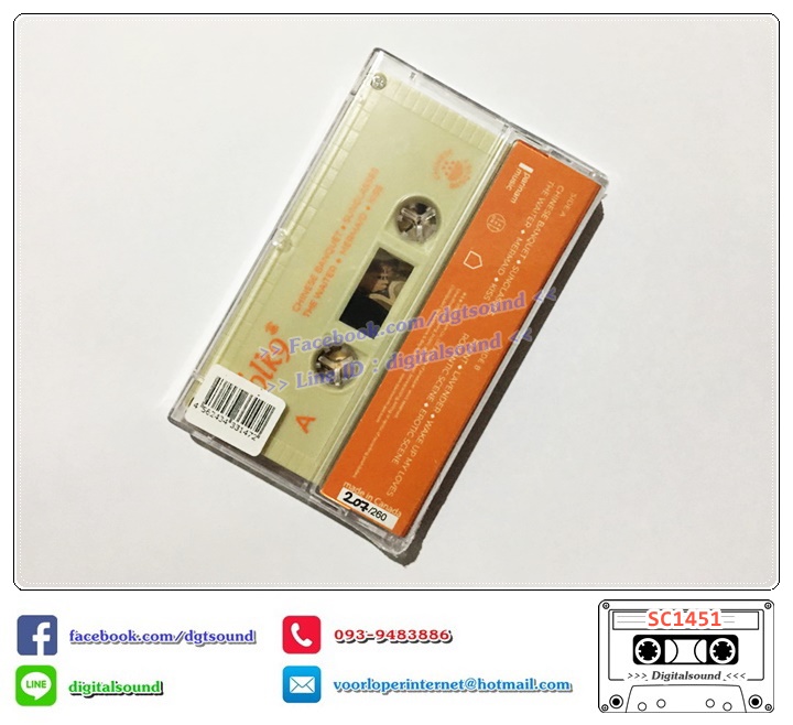 ม้วนเทป เทปคาสเซ็ท FOLK9 อัลบั้ม Chinese Banquet No. 207