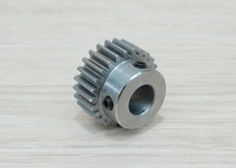 Spur Gear Pinion 1.0 Mod 25Teeth Bore 10mm (straight teeth - เฟืองตรง)