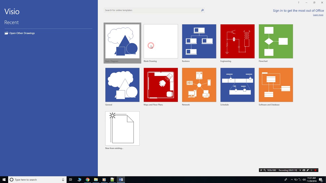 Microsoft Visio 2019 ของเเท้ การใช้งาน 1 เครื่อง
