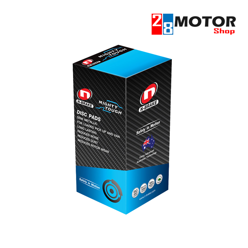 ผ้าเบรค NBrake MTT - Dmax ปี 08-19 (หน้า)