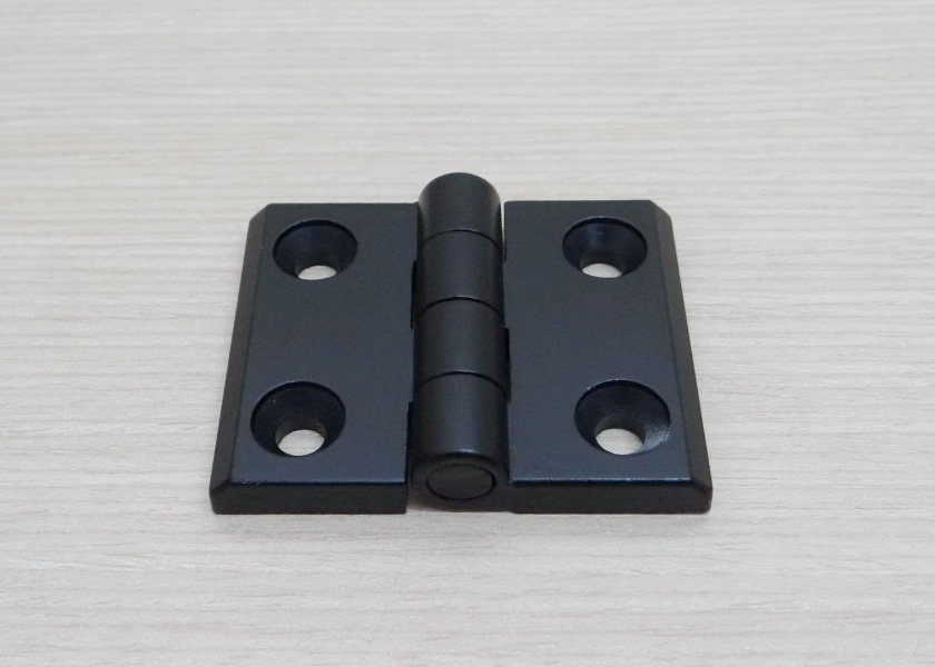 บานพับ Zinc Alloy Hinge for Alu-Profile 4040 ระยะรู 41x30 mm (สีดำ)