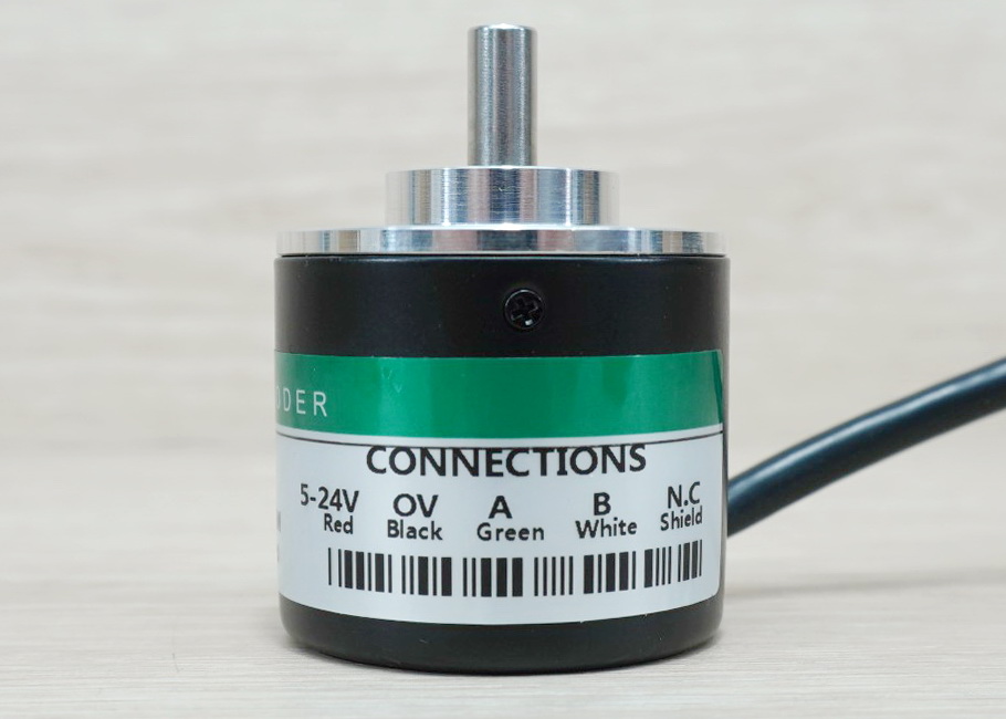 600P/R Rotary Encoder (GTS06-OC-RA600A-2M) Shaft 6mm, NPN, 5-24VDC, Cable 2M