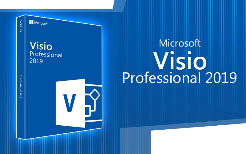 Microsoft Visio 2019 ของเเท้ การใช้งาน 1 เครื่อง