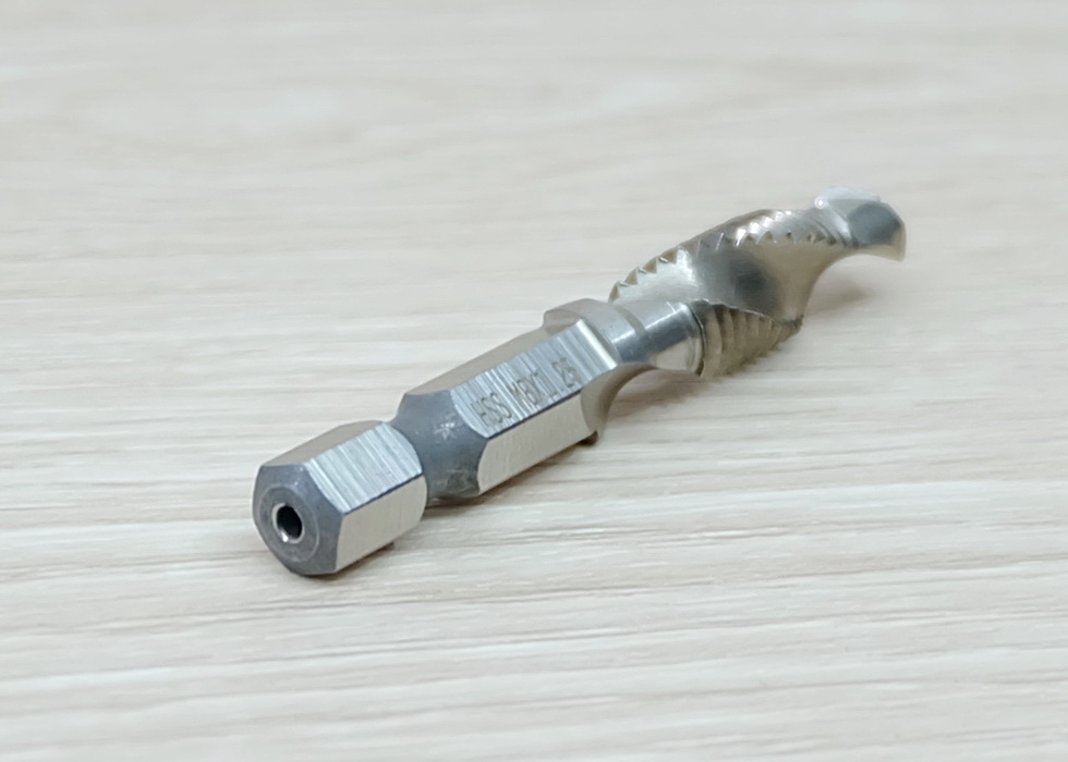 M8 x 1.25 mm Hex Shank Thread Tap (+Chamfer) HSS9341