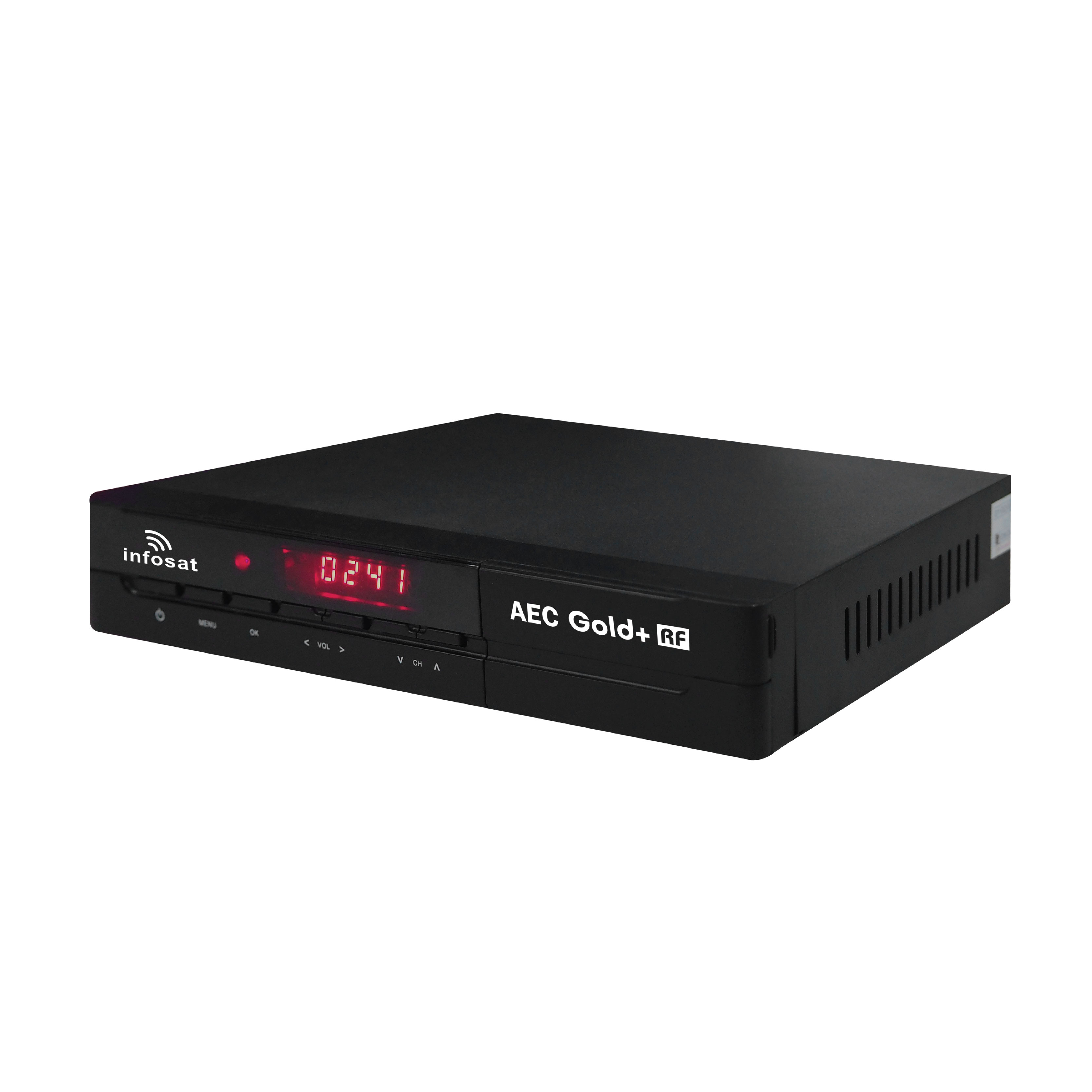 กล่องดาวเทียม infosat รุ่น AEC Gold+ RF