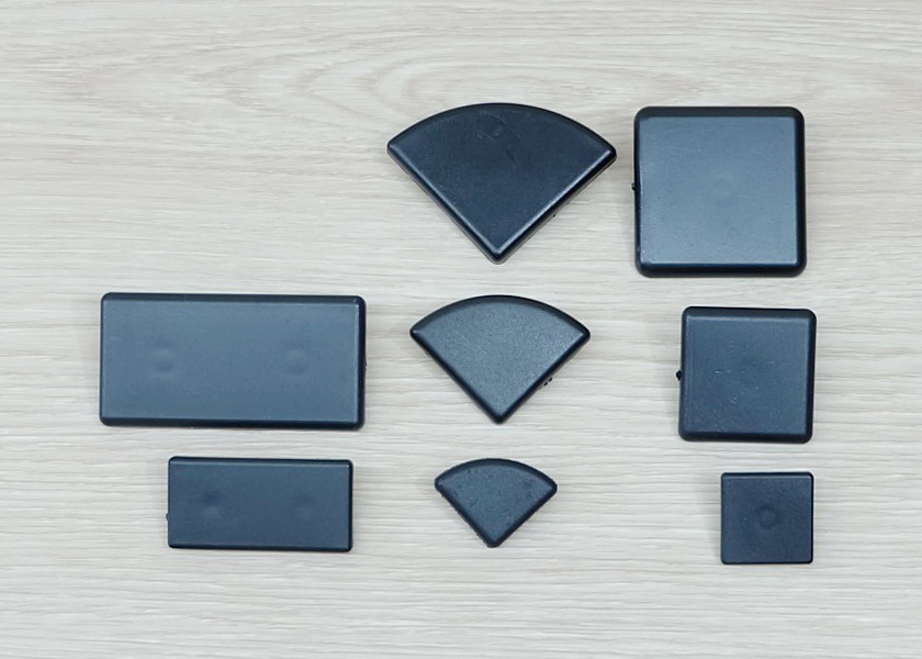 4040 Black Plastic End Cap (แพ็ค20ชิ้น) สำหรับ Series 40 Alu Profile