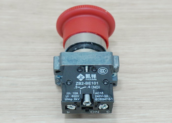 XB2-BS541 (1NO / ZB2-BE101) Contact Twist Emergency Push Button Switch 22mm