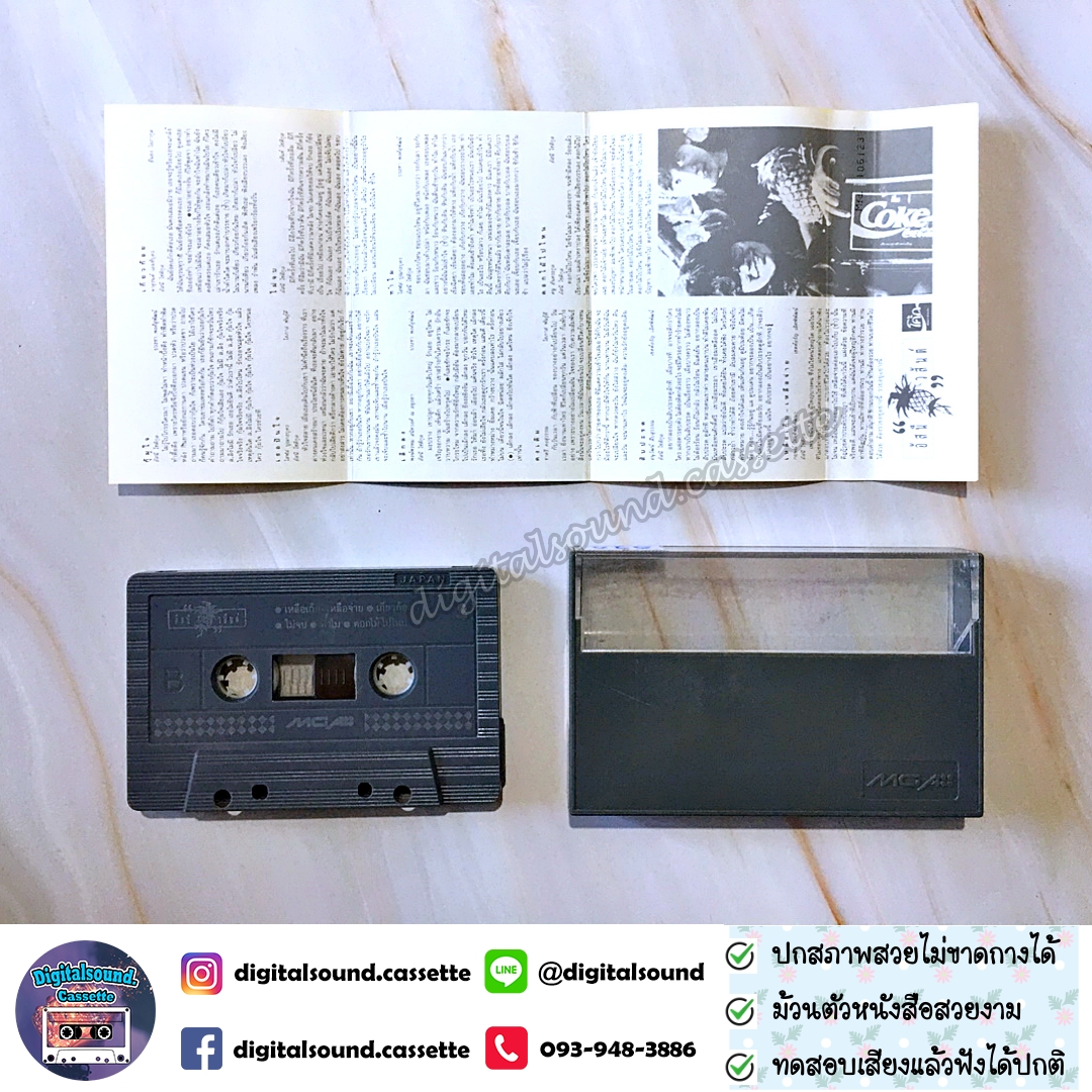เทปคาสเซ็ท อัสนี วสันต์ อัลบั้ม สับปะรด
