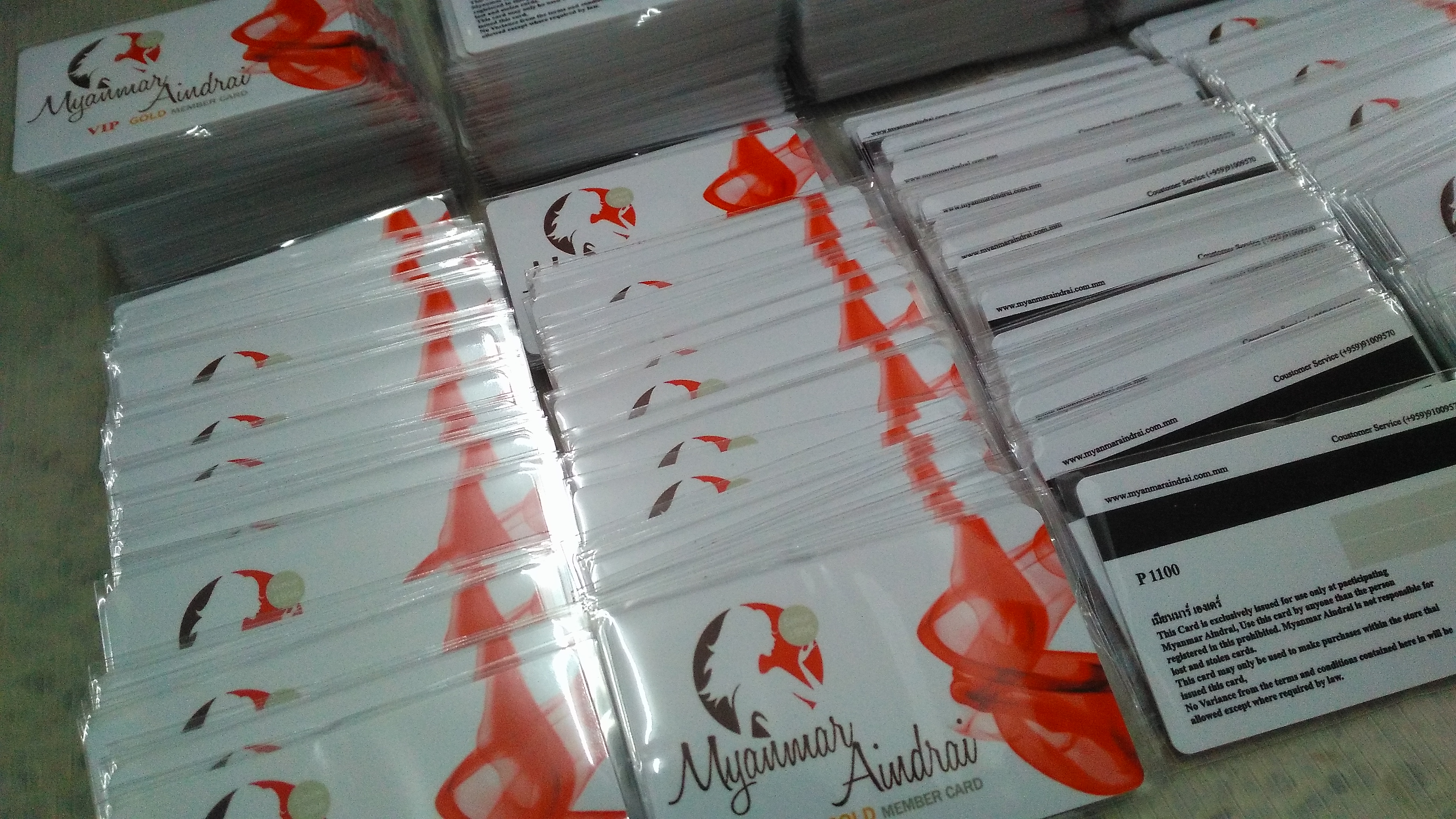 บัตรตัวอย่าง บัตรเมมเบอร์ บัตรสมาชิก ที่ใช้ใน ต่างประเทศ