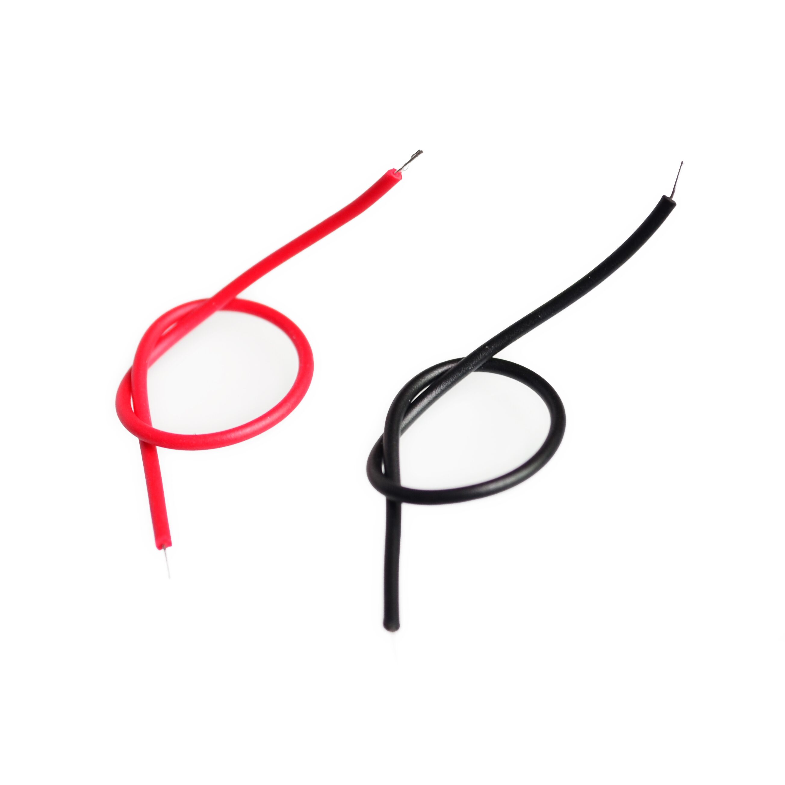 Jumper Wire 10cm (แพ็ค Red 10 เส้น & Black 10 เส้น)