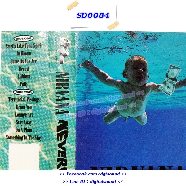 ขายม้วนเทป nirvana อัลบั้ม Nevermind