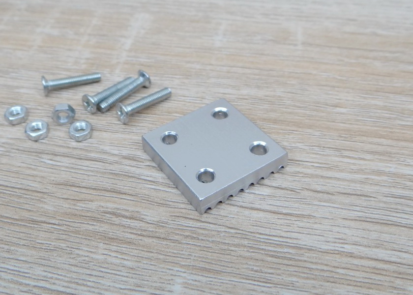 Timing Belt Fixing Plate for HTD-3M Width 10mm (25x21mm)