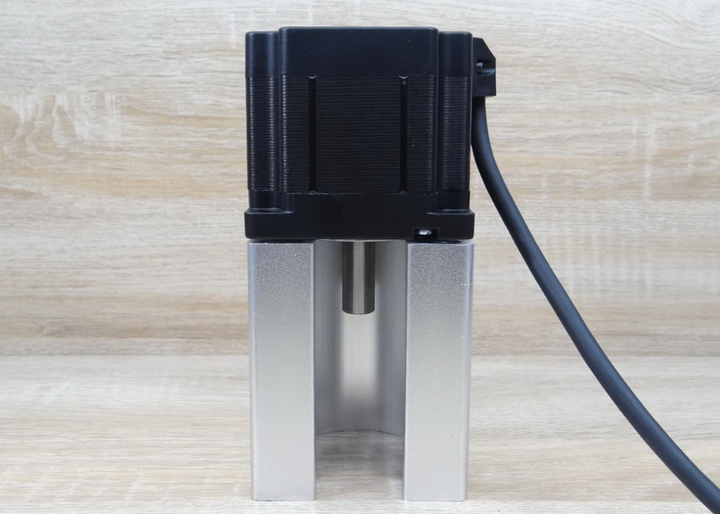 Nema34 (White) Aluminium Base Mounting Bracket 100mm