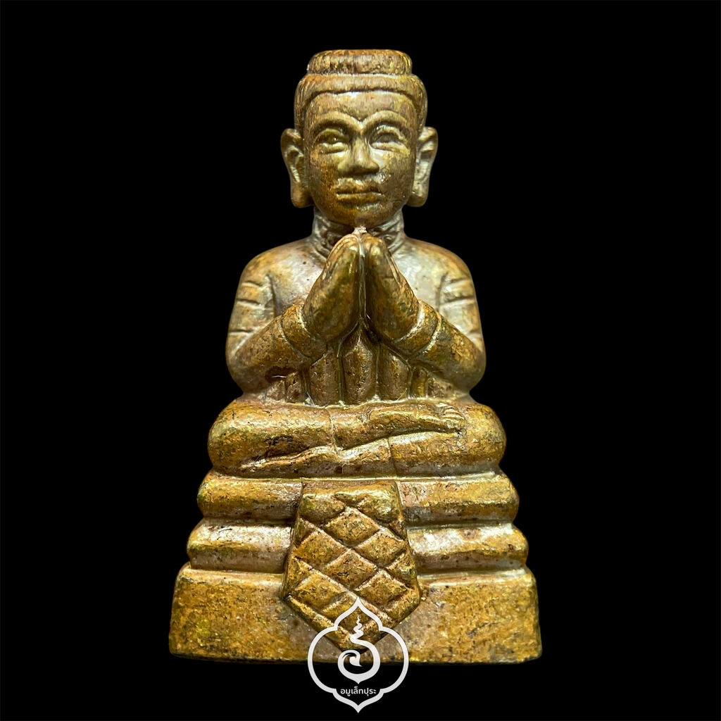 กุมารทองเทพฤทธิ์ (โลหะอาถรรพ์ อุดผงดิน 7 ป่าช้า) ปี49 หลวงปู่แผ้ว ปวโร วัดเจริญราษฎร์บำรุง (วัดหนองพงนก) จ.นครปฐม