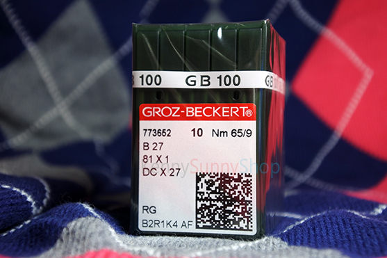 เข็มพ้ง B27/DCX27/DCX1 RG Nm 65/9