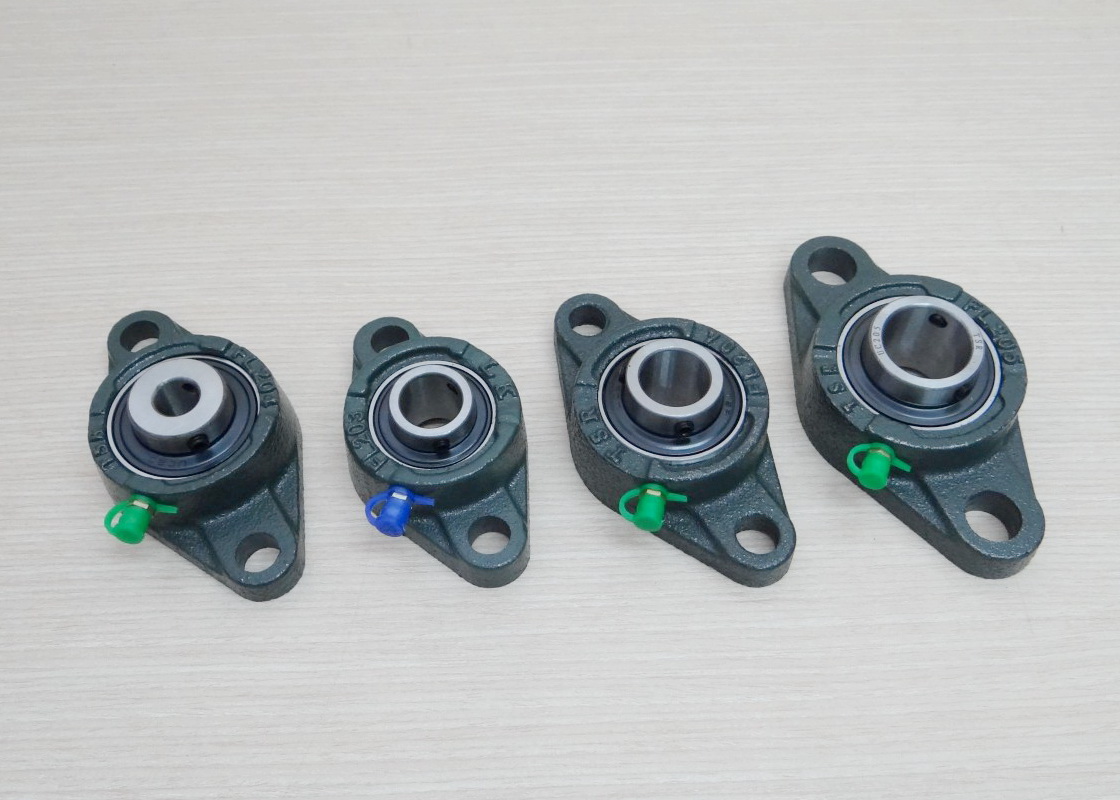 UCFL205 Flange Bearing Unit 25mm Cast Iron Housing Self-aligning