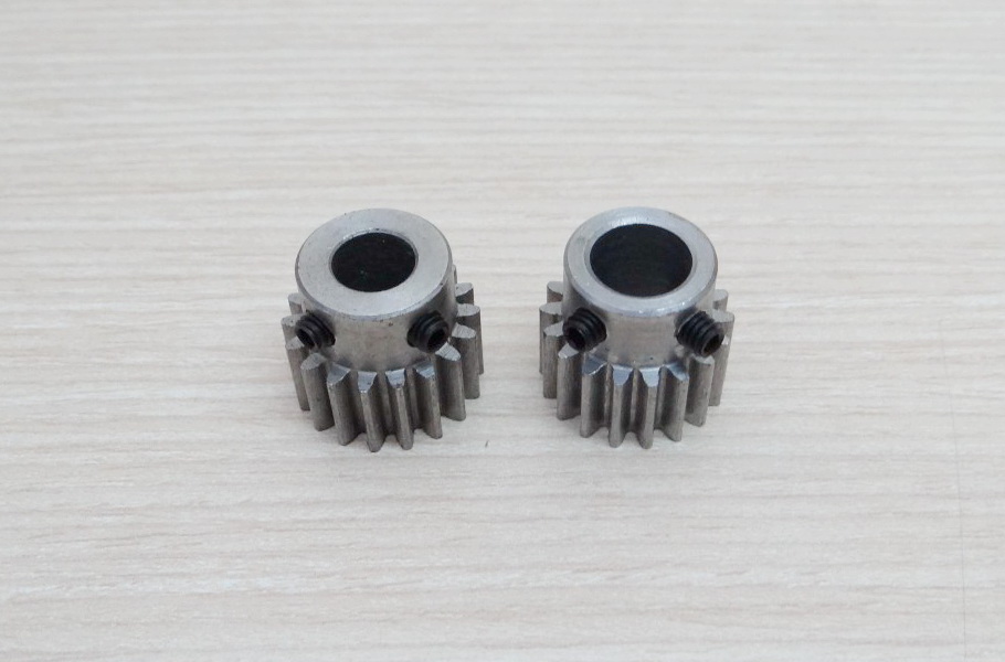 Spur Gear Pinion 1.0 Mod 18Teeth Bore 10mm (straight teeth - เฟืองตรง)