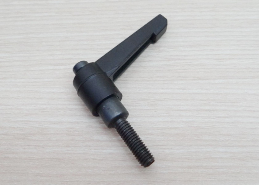 M5 x 20mm Metal Knob Adjustable Handle Lever Grip Black