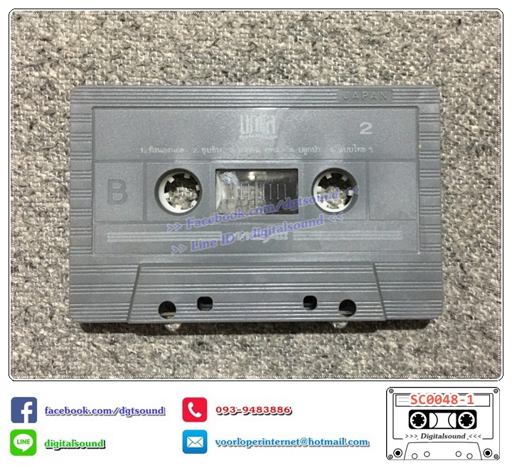 เทปคาสเซ็ท นกแล อัลบั้ม ทิงนองนอย