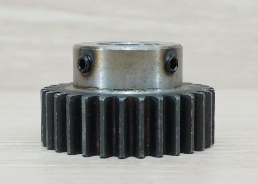 Spur Gear Pinion 1.5 Mod 30Teeth Bore 16mm - Hole & keyway (straight teeth - เฟืองตรง)