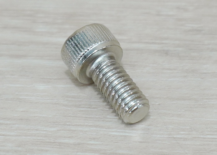 Hex Socket Cap Screw M6x12mm Nickel-plated (20ตัว/ถุง)